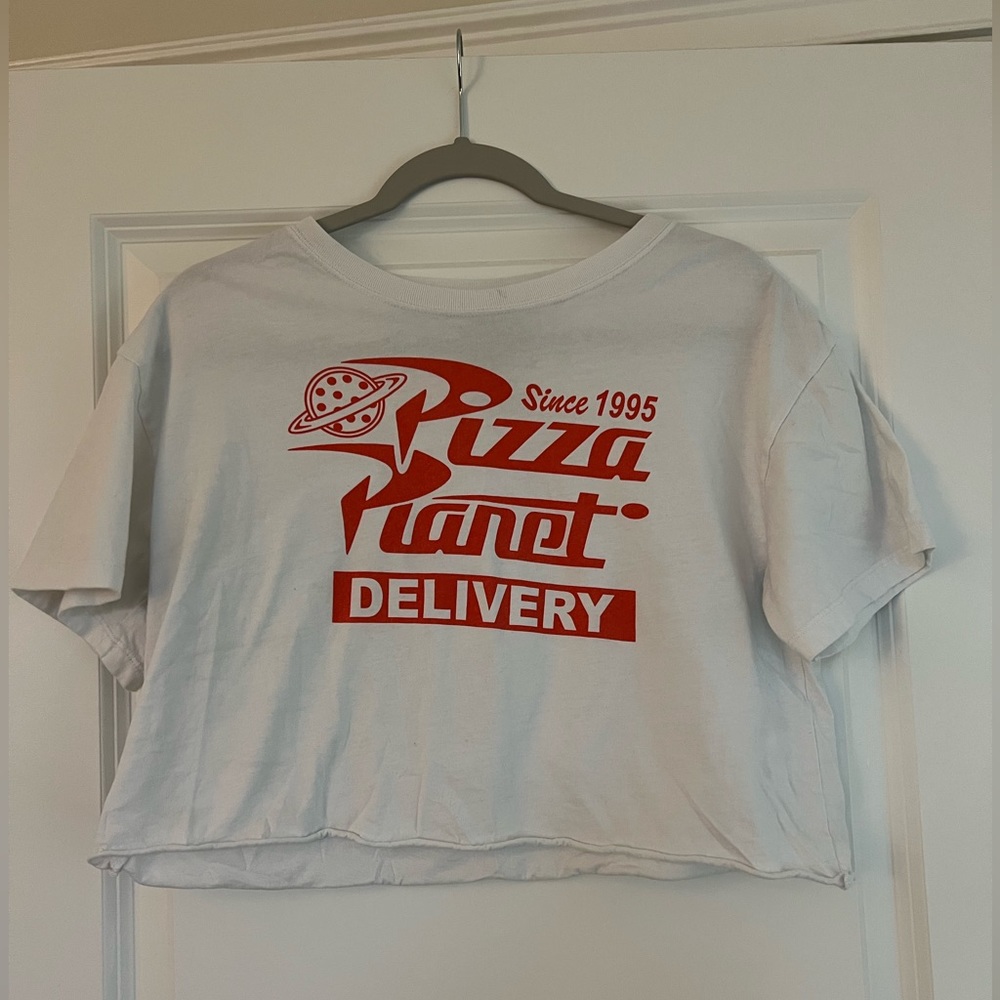 Pizza Planet crop top